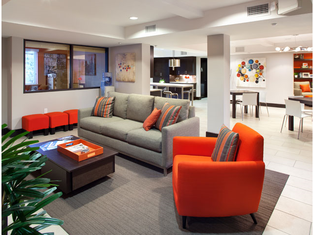 Lounge area l Mission Apartments in San Diego CA