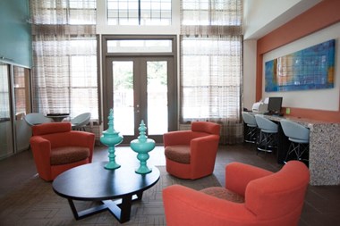Leasing Lounge at Monroe Place Apartments, Georgia - Photo Gallery 4