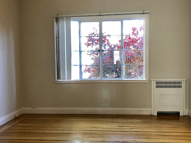 Living Room l The Monterey Garden Apartments in San Mateo CA