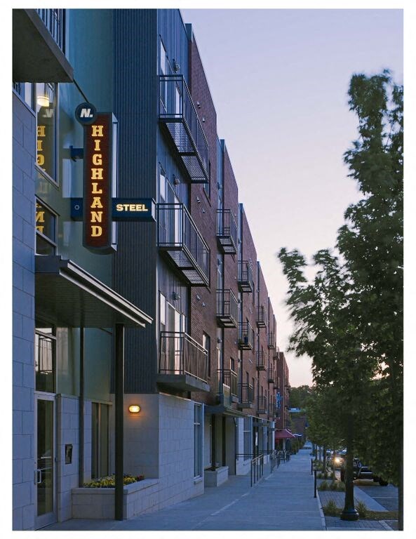 N. Highland Steel Apartments, 240 N. Highland Avenue