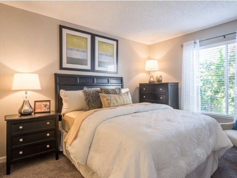 Bedroom  | Parc Station Apartments in Santa Rosa, CA 95401