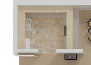 Parc Station | 1 bedroom 1 bathroom floor plan 1x1 units available at Parc Station | Santa Rosa, CA