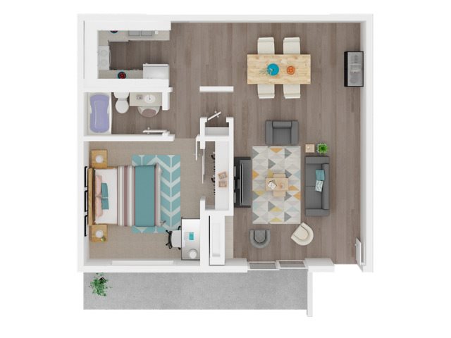 1x1 Park Grove Apartments One Bedroom Apartments For Rent at Park Grove in Garden Grove Ca