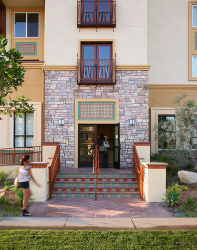 Front Entry l Royale Apartments in Westminster CA