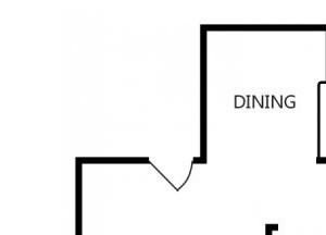 Saddle Brook Apartments l 1 Bedroom One Bedroom Floor Plan Apts Saddle Brook Apartments l Longview, Texas Apartments