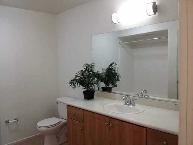 Bathroom vanity   l Santa Fe Apartments in Bakersfield CA