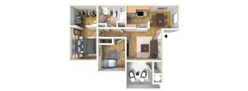 SEABREEZE | Apartments | Floorplan | D2