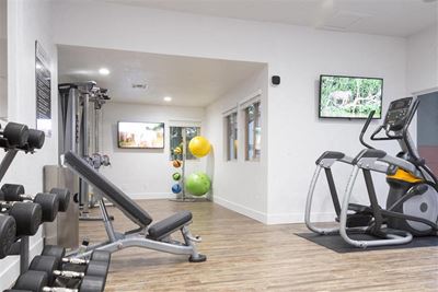 Santa Rosa Apartments-Sanoma Ridge at Bennett Valley 24- Hour Fitness Center with Weights, Cardio Machines, and More