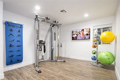 Gym with Fitness Equipment l Sonoma Ridge at Bennett Valley Apartments