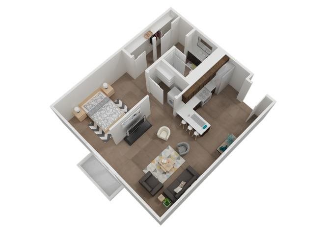 The Metro floor plan.