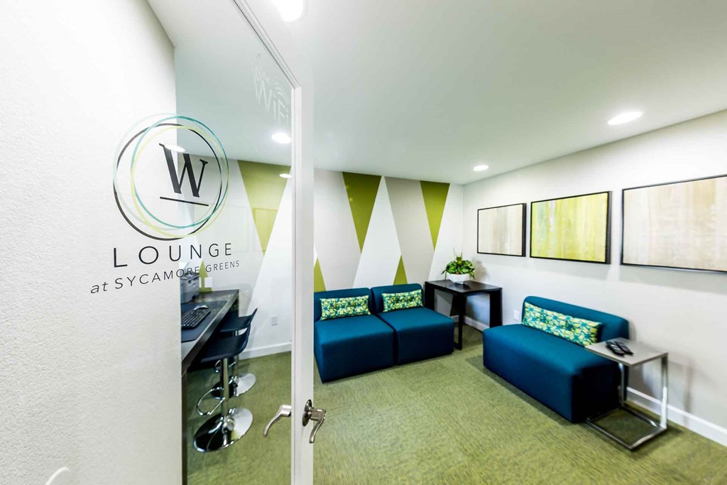 Work Space at SYCAMORE GREENS APARTMENT HOMES, California