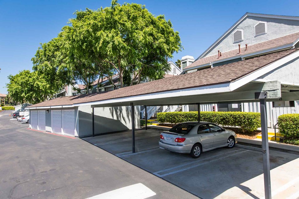 Covered Parking at SYCAMORE GREENS APARTMENT HOMES, Vista, California 