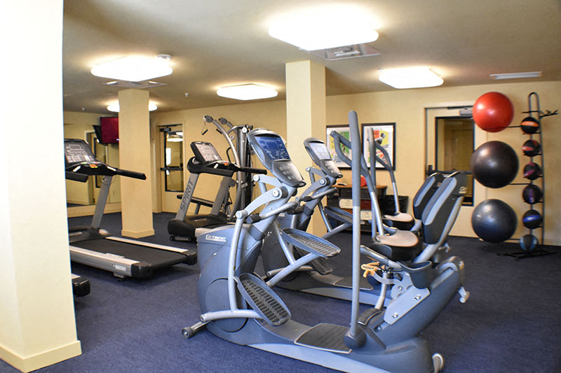 Gym with cardio and weight  equipmentTRADITIONS AT ENGLEWOOD 3500 S. Sherman Street  Englewood, CO 80113