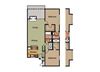 Two Bedroom Floor Plan at Twin Creek Apartments in Antioch CA