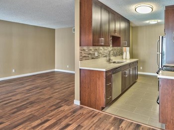 Dining and Kitchen Apartments For Rent in Valley Village CA 91607 | Villa Fontaine