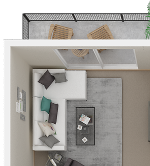 1 Bed 1 Bath Age 55 plus