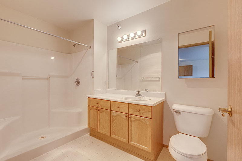 Bathroom | The Vintage Bellingham Senior Apartments in Bellingham, WA 98226