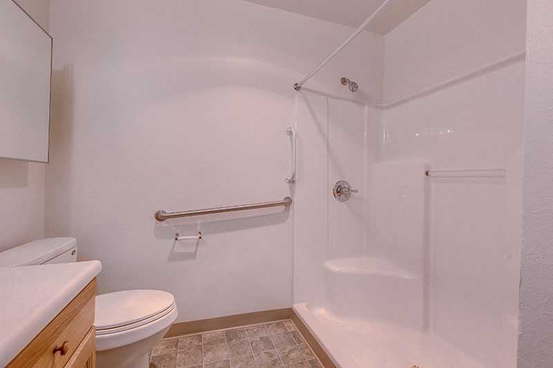 Bathroom | The Vintage Bellingham Senior Apartments in Bellingham, WA 98226