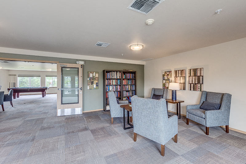 Library | The Vintage Bellingham Senior Apartments in Bellingham, WA 98226