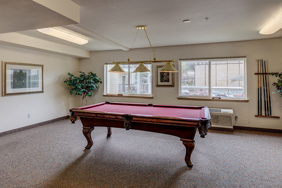 Vintage at Burien Apartments l  Pool Table