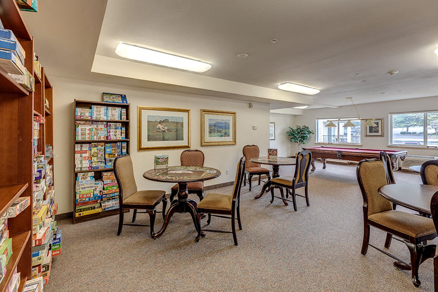 Vintage at Burien Apartments l Game Room