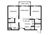 Vintage at Chehalis Senior Apartments l 2x1 Floor Plan 2x1 floor plan Vintage at Chehalis Senior Apartments l Chehalis, WA