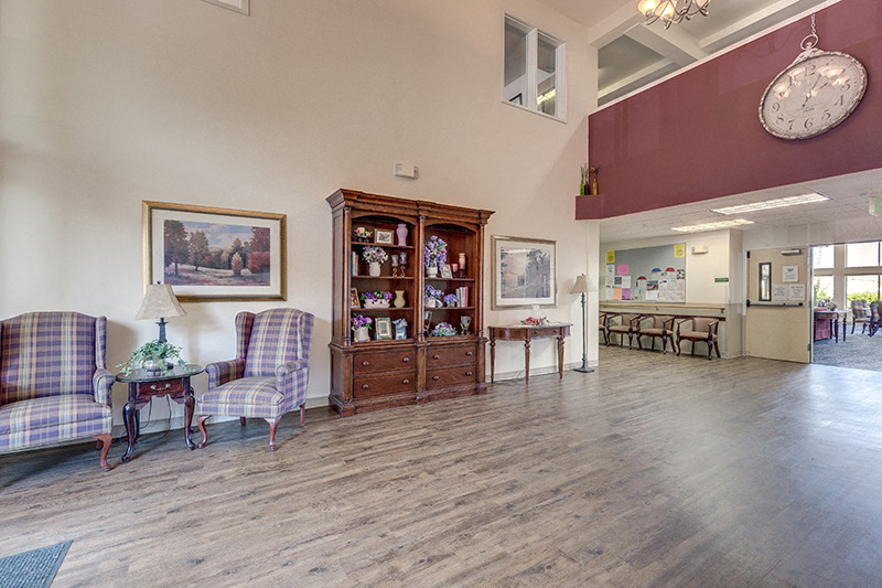 Seating Area l Chehalis, Wa Apts for rent l Vintage at Chehalis Senior Apartments 