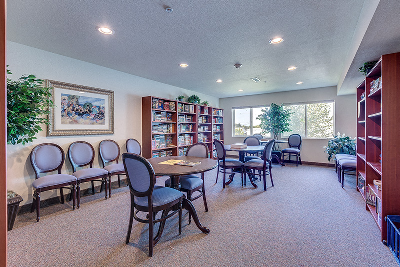Library l Vintage at Chehalis Senior Apartments 98532 l Chehalis, Washington