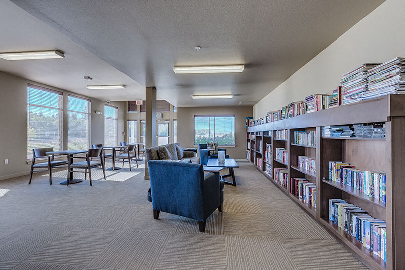 Library Marysville, WA 98271 l Vintage at Lakewood Senior Apartments 