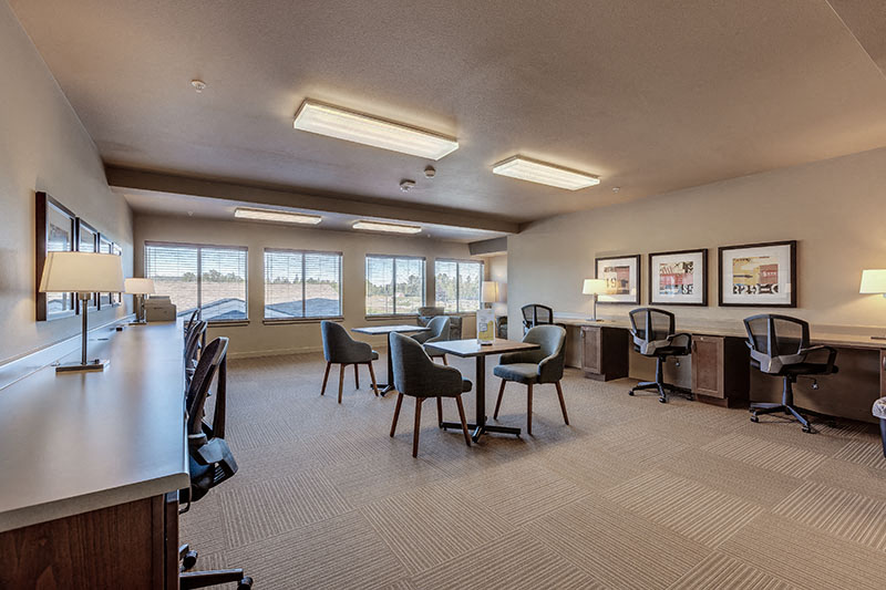 Business Center Vintage at Lakewood Senior Apartments for rent l Marysville, Washington 