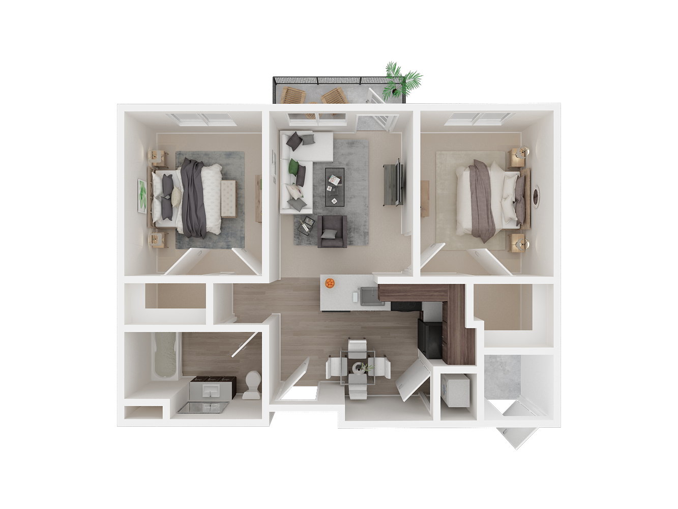 Vintage-at-Lakewood-3d-fp-C1-2x1 716 sq ft