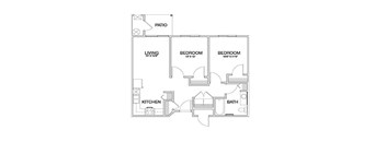 Two Bedrooms Laughlin, NV l Vintage at Laughlin Senior Apartments