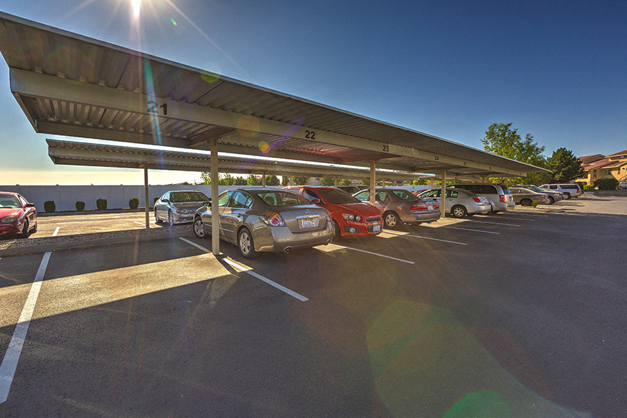 Covered Parking Senior Apartments For rent in Richland WA Vintage at Richland Washington