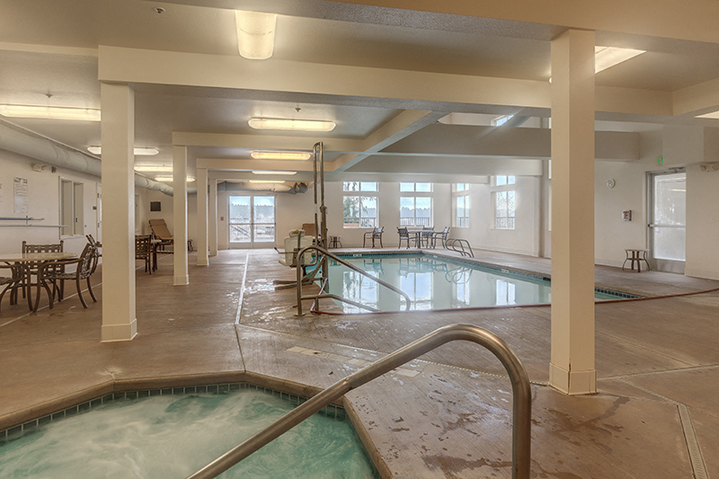  Indoor Pool and Spa Vintage at Silverdale Senior Apartments l Silverdale, WA Apts for rent 98383