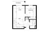 Vintage at Silverdale Senior Apartments l 1x1 Floor Plan 1x1 floor plan Silverdale, WA 98383 l Vintage at Silverdale