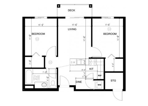 2x1 A floor plan Silverdale, WA 98383 l Vintage at Silverdale 