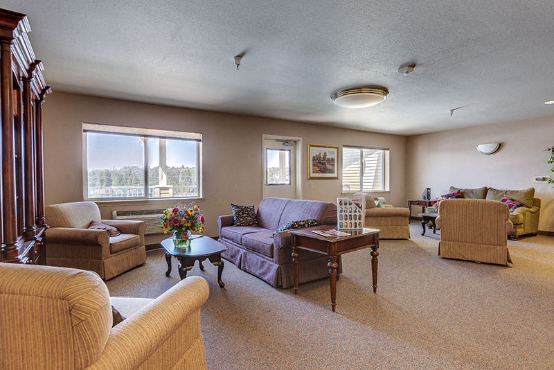 Game Room Vintage at Spokane Senior Apartments  l Spokane Washington Apts
