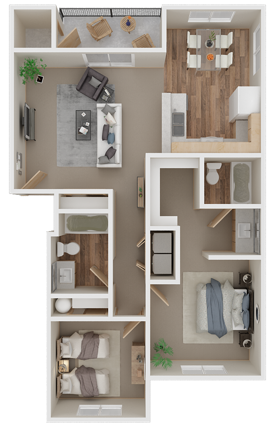 2x2 units available at The Timbers by Vintage | Arlington, WA 98223