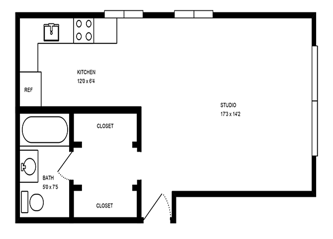 1444 Saint Paul Street 1 Bed Apartment, Congress Park for Rent - Photo Gallery 31