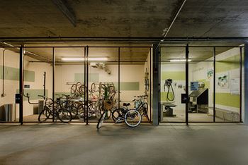 Bike Rental and Repair Area