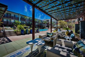 Poolside Cabanas and Sunbright TV's