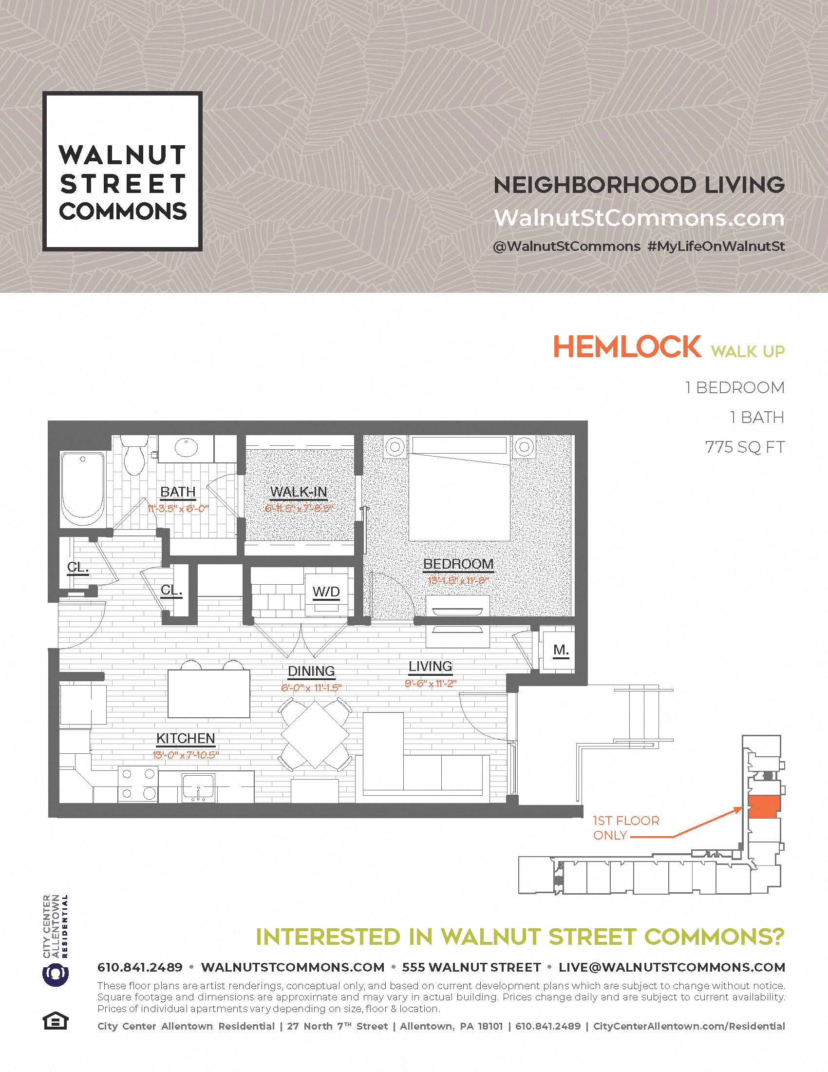Hemlock Walk-Up