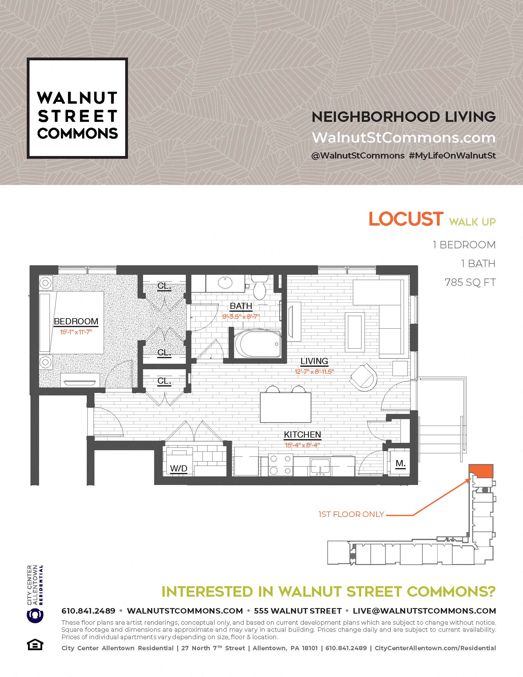 Locust Walk-Up