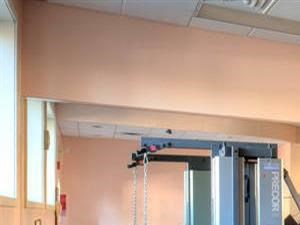 Getting a cardio workout is no sweat with treadmills and ellipticals in the fitness center.