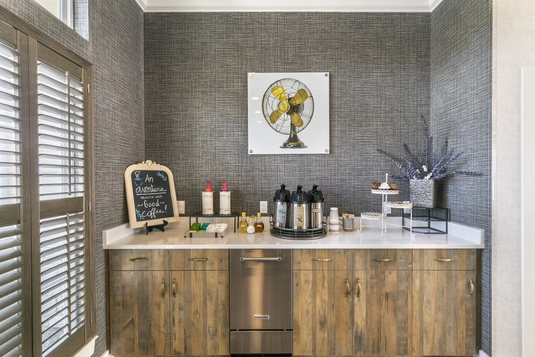 Wood Cabinet at Aventura at Maryland Oaks, St. Louis, MO