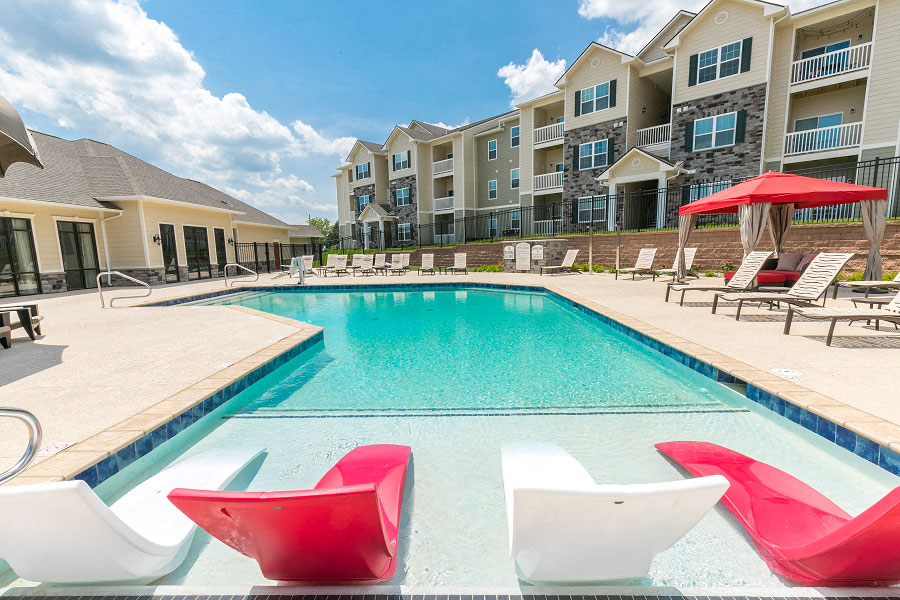 Poolside Sundeck at Aventura at Maryland Oaks, Missouri,63146