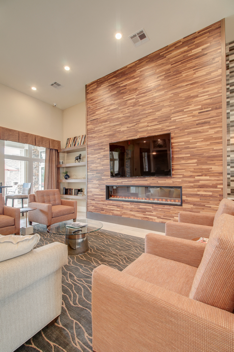 Stylish Clubhouse with Fireplace at The Edison at Peytona, Gallatin, 37066