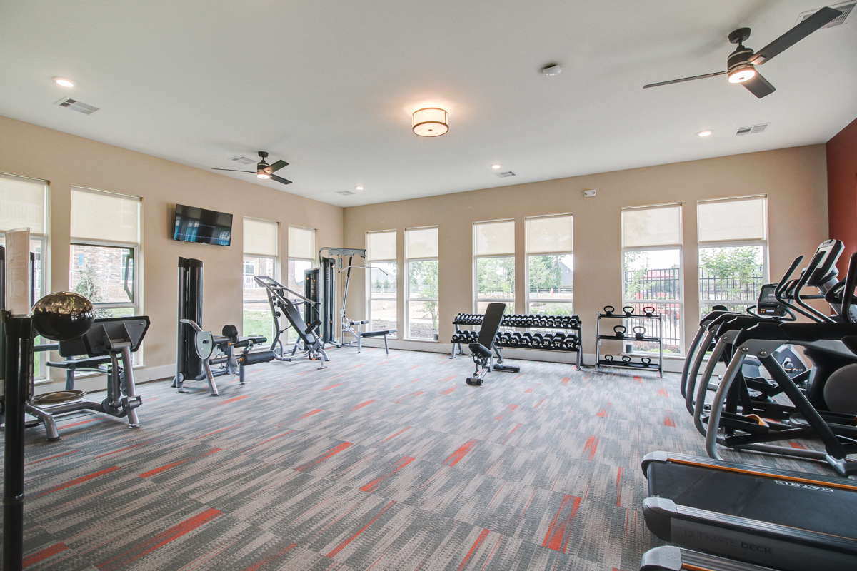 24 hour Fitness Center at The Edison at Peytona, Gallatin, Tennessee