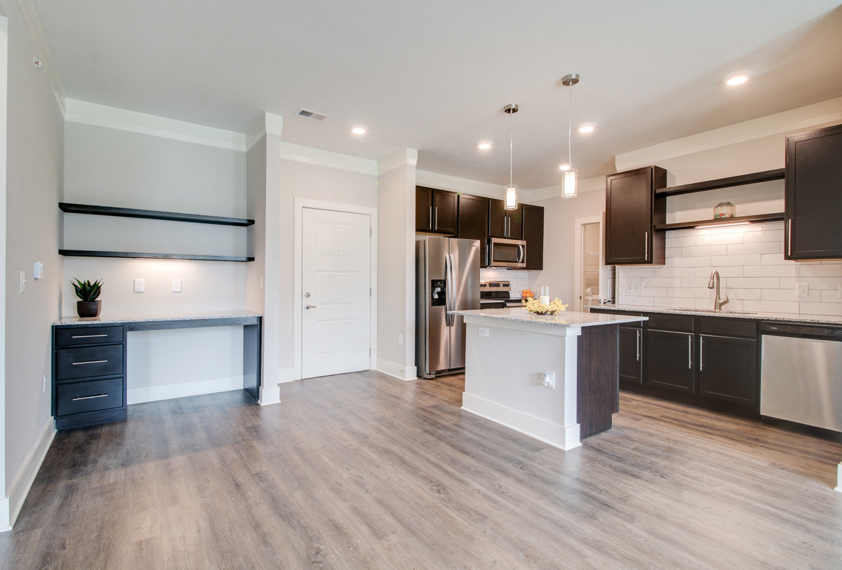 Modern LED Lights at The Edison at Peytona, Gallatin, TN