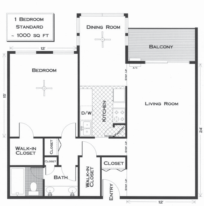 Featured image of post 1000 Sq Ft House Plans 1 Bedroom - With online house plans, you have the chance to do it right from the beginning.